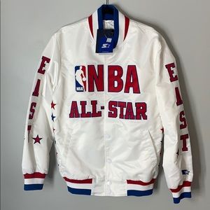 STARTER Vintage Winter NBA All Star Satin Jacket